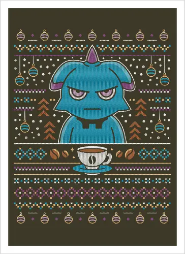 Depresso Ugly Sweater