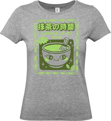 Matcha lover club - matcha, japan, tea, kawaii - Standard T-Shirt (Women)