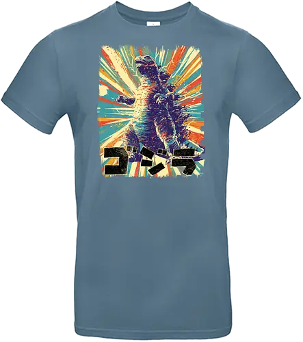 PopZilla - kaijus, gozilla, king pof monsters, japan pop culture, scifi movies, classic movie - Standard T-Shirt