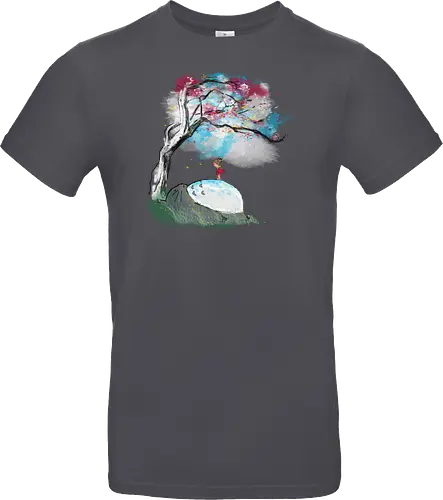 The nap under a sakura tree