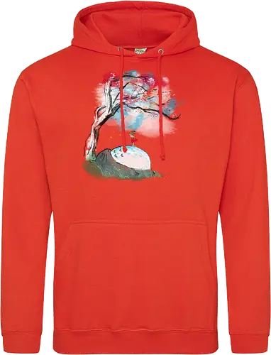 The nap under a sakura tree