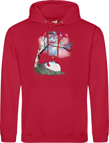 The nap under a sakura tree