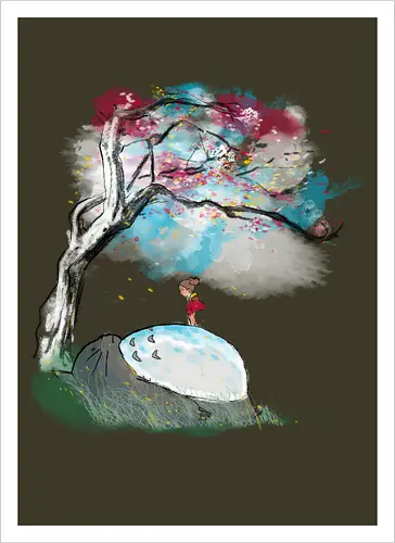 The nap under a sakura tree