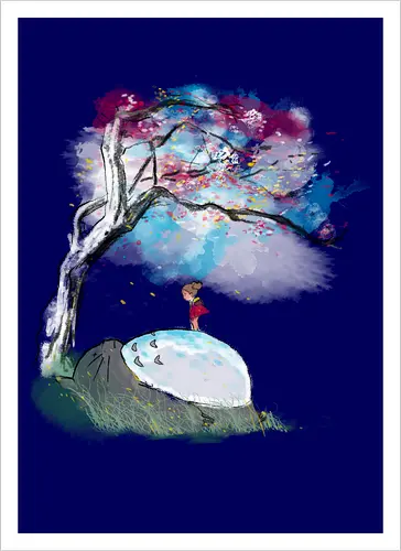 The nap under a sakura tree