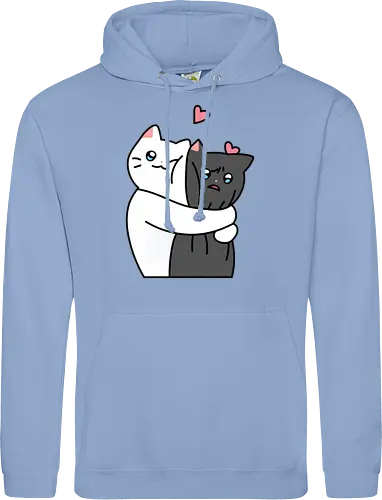 Cute Cats Hugs with Love 