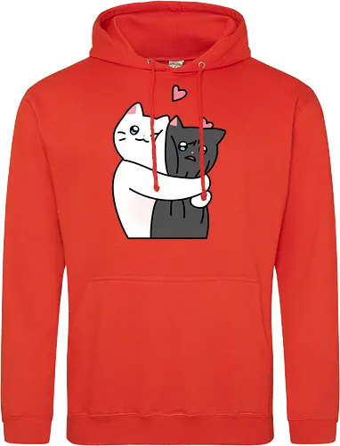 Cute Cats Hugs with Love 