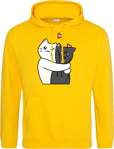 Cute Cats Hugs with Love 