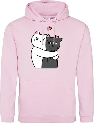 Cute Cats Hugs with Love 