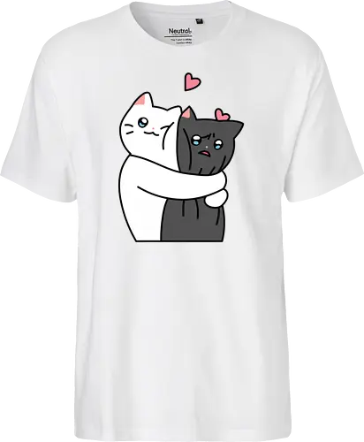 Cute Cats Hugs with Love 