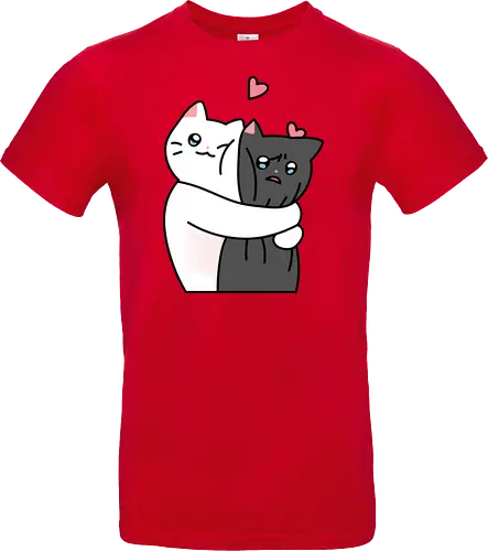 Cute Cats Hugs with Love 