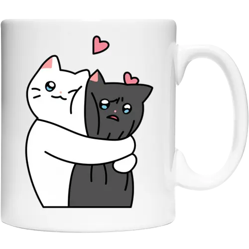 Cute Cats Hugs with Love 