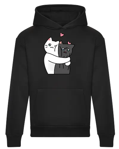 Cute Cats Hugs with Love 
