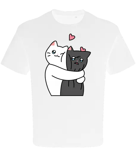Cute Cats Hugs with Love 
