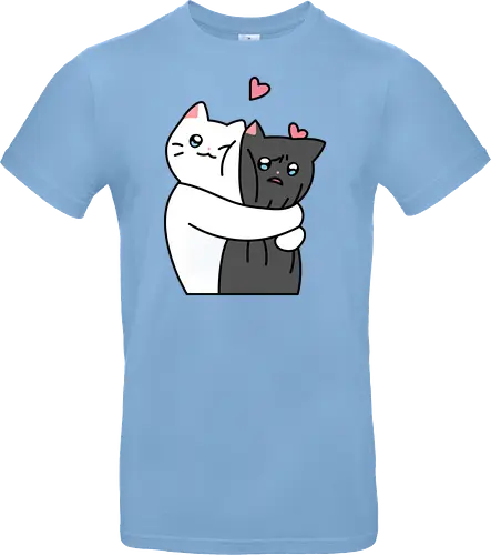 Cute Cats Hugs with Love 