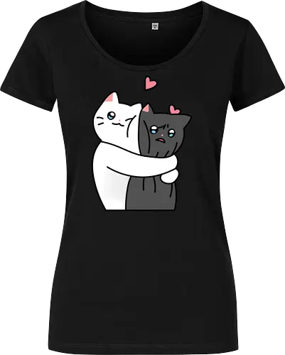 Cute Cats Hugs with Love 