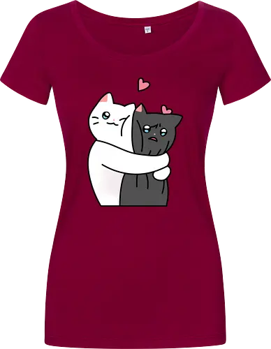 Cute Cats Hugs with Love 