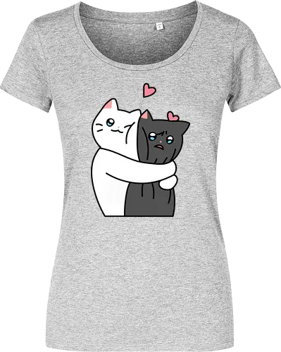 Cute Cats Hugs with Love 