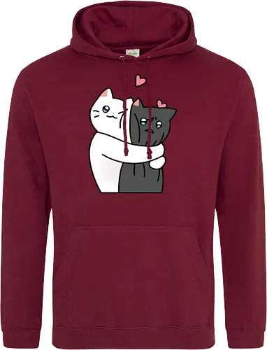 Cute Cats Hugs with Love 