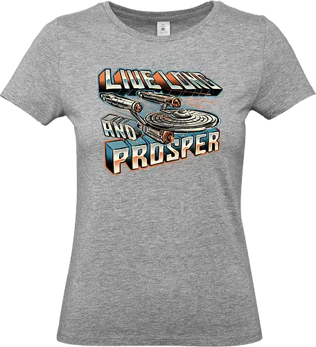 A Prosperous Journey - Film, movie, animation, TV series, sci-fi, science fiction - Standard T-Shirt (Women)