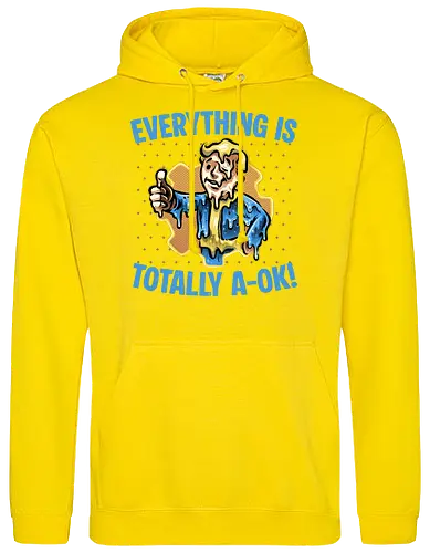 Everything is totally A-Ok - Gaming, gamer, video game, video games - Standard Hoodie