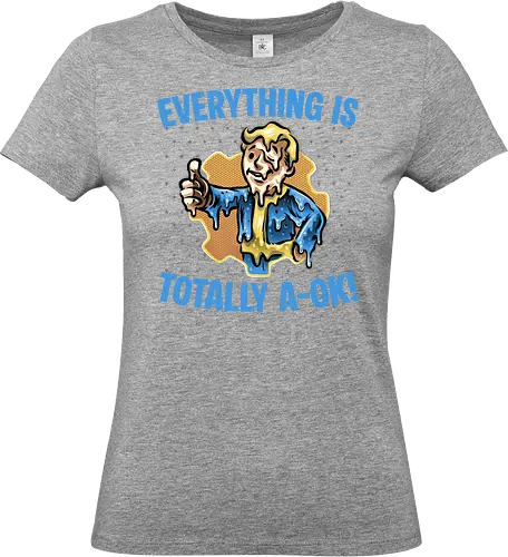Everything is totally A-Ok - Gaming, gamer, video game, video games - Standard T-Shirt (Women)
