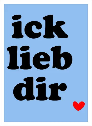 ich lieb dir