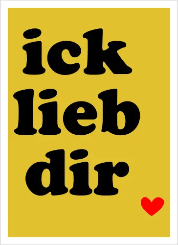 ich lieb dir