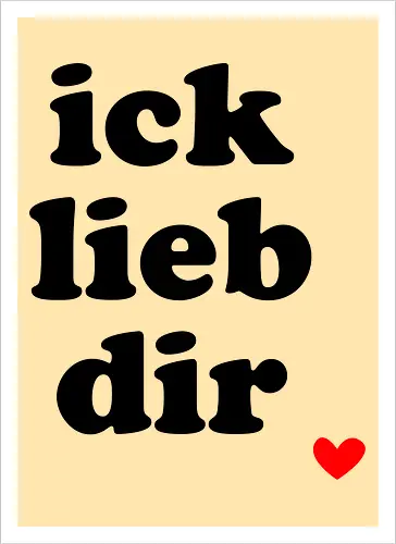 ich lieb dir