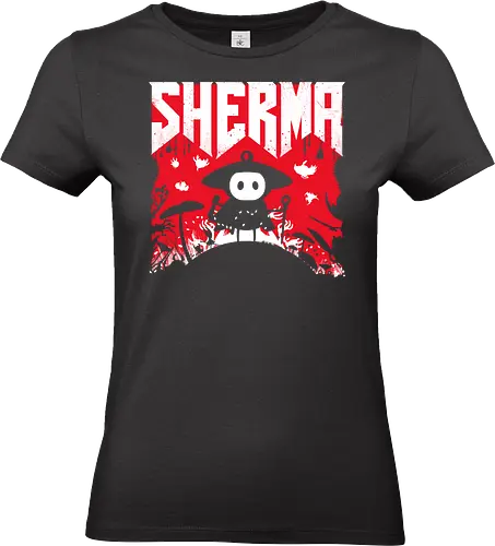 Sherma Slayer - Sherma, silksong, silk song, cute, doom, doom slayer, mash up, Bug Knight - Standard T-Shirt (Women)
