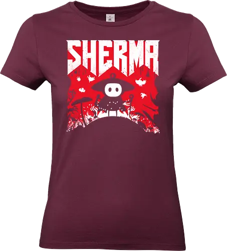 Sherma Slayer - Sherma, silksong, silk song, cute, doom, doom slayer, mash up, Bug Knight - Standard T-Shirt (Women)