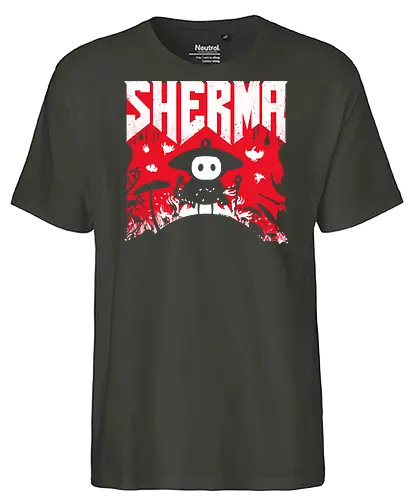Sherma Slayer - Sherma, silksong, silk song, cute, doom, doom slayer, mash up, Bug Knight - Fairtrade T-Shirt