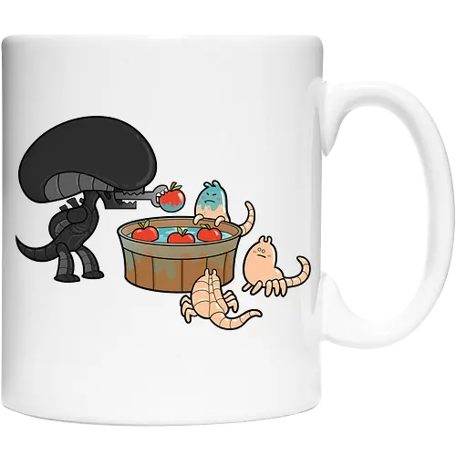 Xenomorph Party Games: Apple Catching