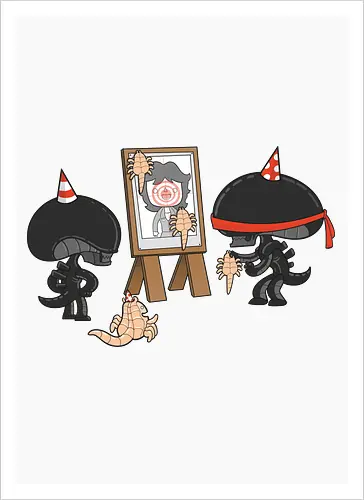 Xenomorph Party Games: Pin The Human