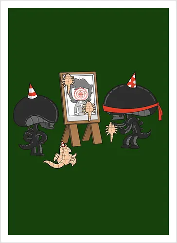 Xenomorph Party Games: Pin The Human