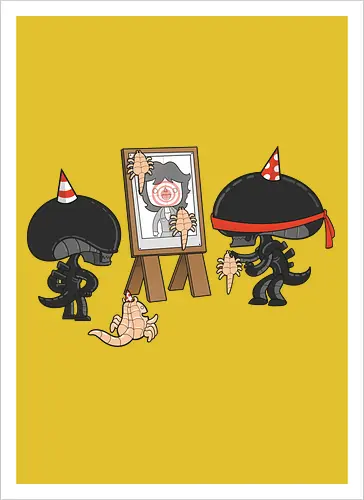 Xenomorph Party Games: Pin The Human