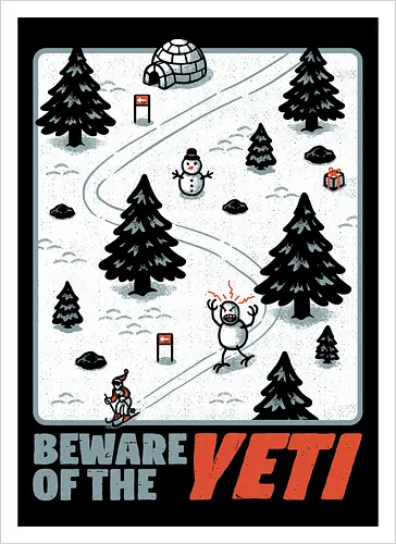 Winter Game Yeti