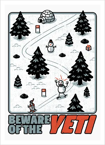 Winter Game Yeti