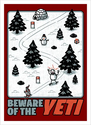 Winter Game Yeti