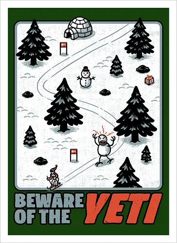 Winter Game Yeti