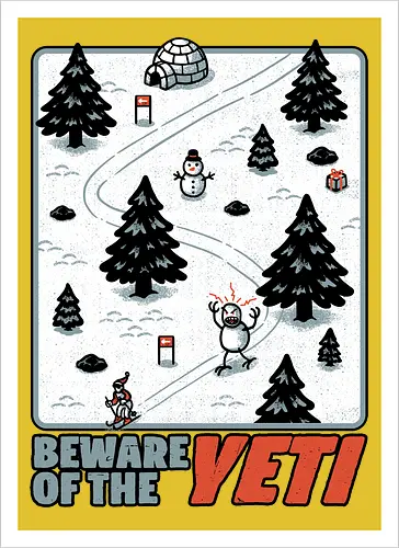 Winter Game Yeti