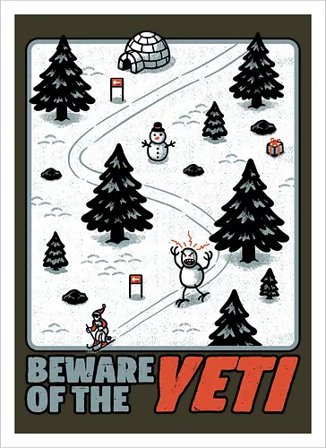 Winter Game Yeti