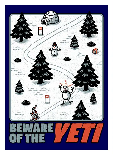 Winter Game Yeti