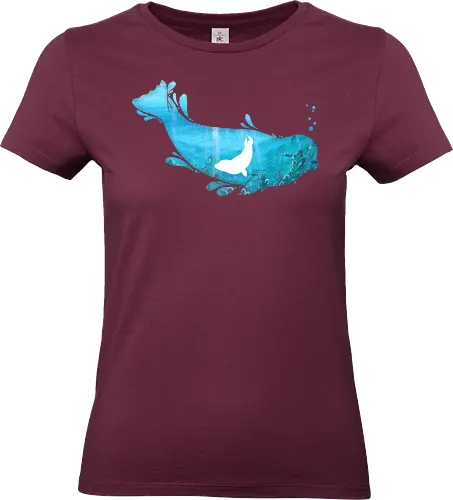 Seehund Silhouette - Standard T-Shirt (Women)