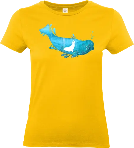 Seehund Silhouette - Standard T-Shirt (Women)