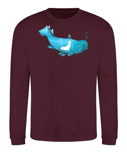 Seehund Silhouette - Sweatshirt