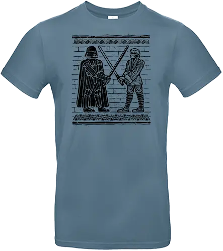 Galactic Glyph - Film, movie, galactic, galaxy, science fiction, sci-fi, space, glyph, hieroglyphic - Standard T-Shirt