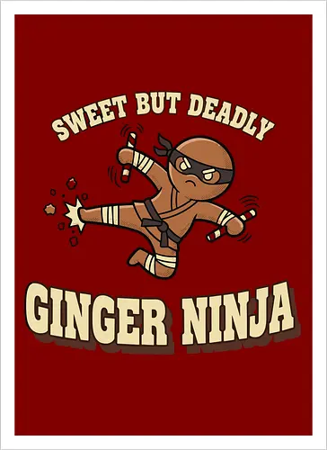 Sweet But Deadly Ginger Ninja