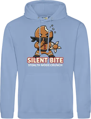 Silent Bite - Stealth Mode: Crunch" Funny Gingerbread Ninja T-Shirt