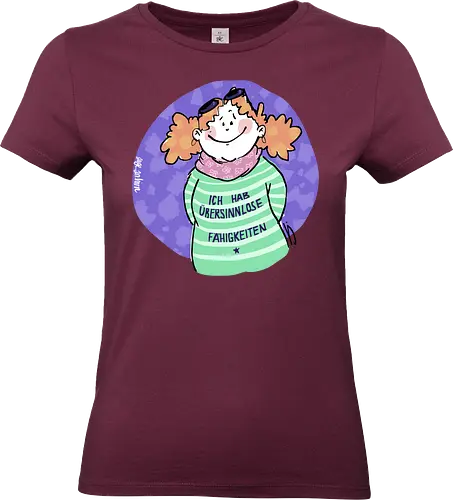 Ich habe.. - Ringelpullisprüche, Ringeldinger, streifenweise, Spruch, Weisheit, Motivation, Ringelpulli, SprücheShirt, Cartoon Illustration, Statement, Handgezeichnet, Humor, Selbstironie, Streifenpulli, Spruchshirt, deutsch - Standard T-Shirt (Women)