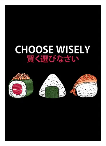 Choose Wisely Sushi Trio